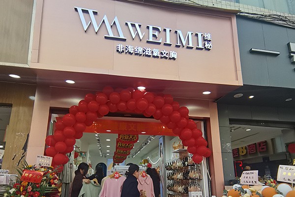 维秘内衣店铺展示