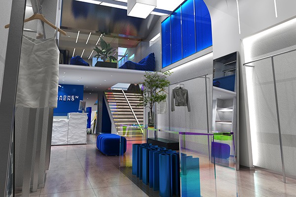 卡蔓.郑女装店铺形象