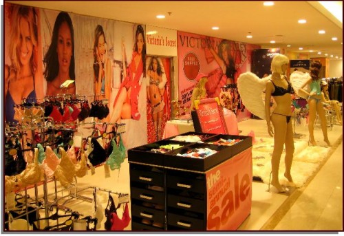 VS-维多利亚的秘密店铺