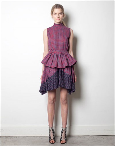 复古学院风BandofOutsiders2012早秋女装型录