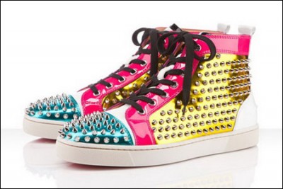 法国品牌ChristianLouboutin2012春季铆钉鞋款系列