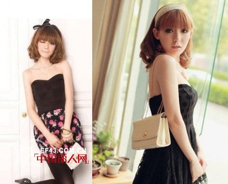 夏日约会必备抹胸短裙 秒杀男友目光