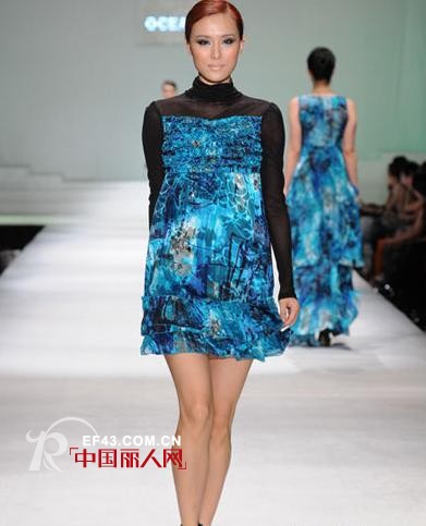 天色——奥莎尼女装品牌深圳服装展专场发布