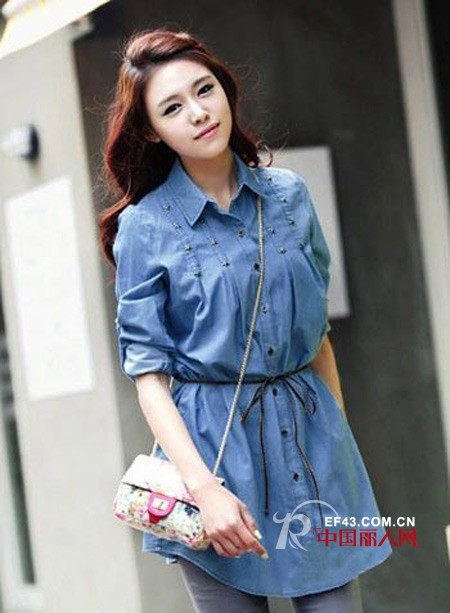牛仔衬衫 这个夏季非你莫属
