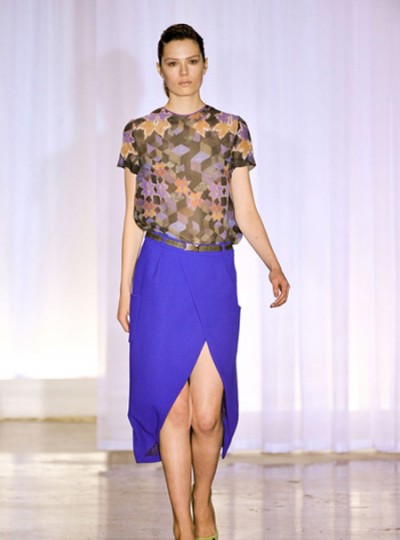 Sportmax秋冬秀场引爆《蓝精灵》靓丽穿搭