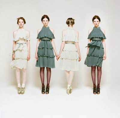 Rodarte 2011秋季Look Book 之:纯色理智