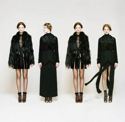 Rodarte 2011秋季Look Book 之:纯色理智