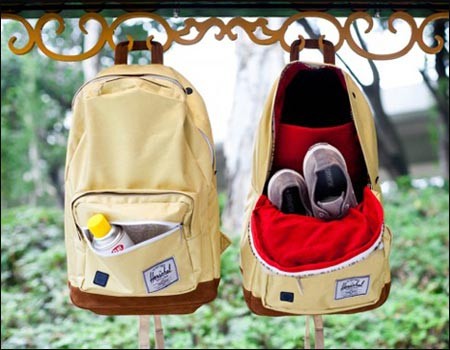 CLOT清新的校园风背包，背起你的轻时尚