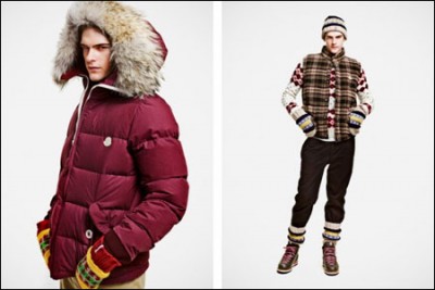法国潮牌Moncler2011秋冬型录将OUTDOOR风格拉向顶峰