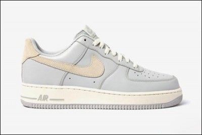 NikeAirForce1Grey/Cashmere版本运动鞋