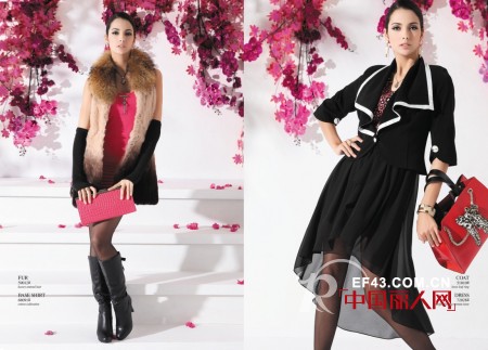 缤蔓时尚品牌女装2013年春夏新品发布会12月份盛大揭幕