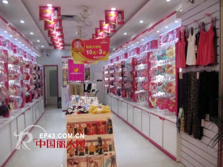 丽人岛时尚内衣东莞市长安振安专卖店盛大开业