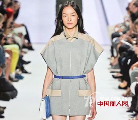 秋季百搭圣品,亮色腰带拉伸比例