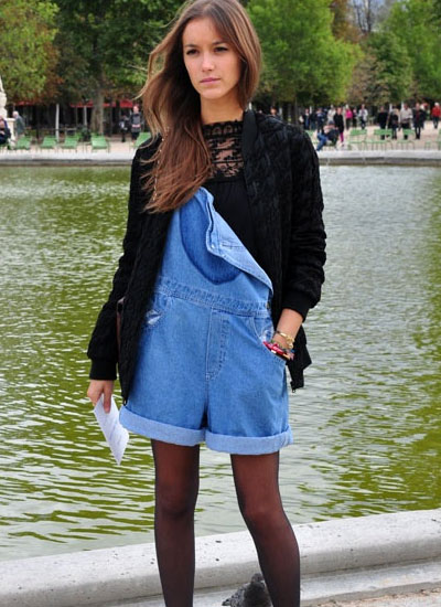 2013春夏巴黎时装周 巴黎潮人的至In搭配