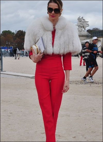 2013春夏巴黎时装周 巴黎潮人的至In搭配