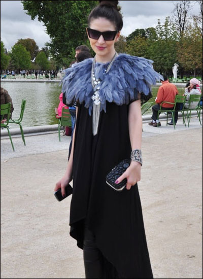 2013春夏巴黎时装周 巴黎潮人的至In搭配