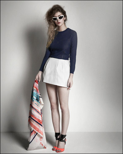 英国姐妹花品牌Twenty8Twelve品牌 2013春夏女装造型目录