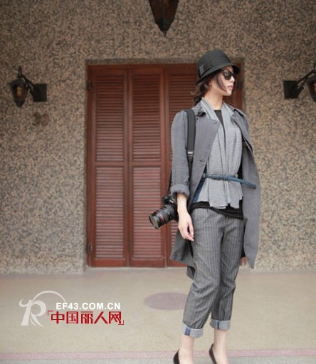 刘诗诗潮流服饰街拍照  服饰搭配超有范儿