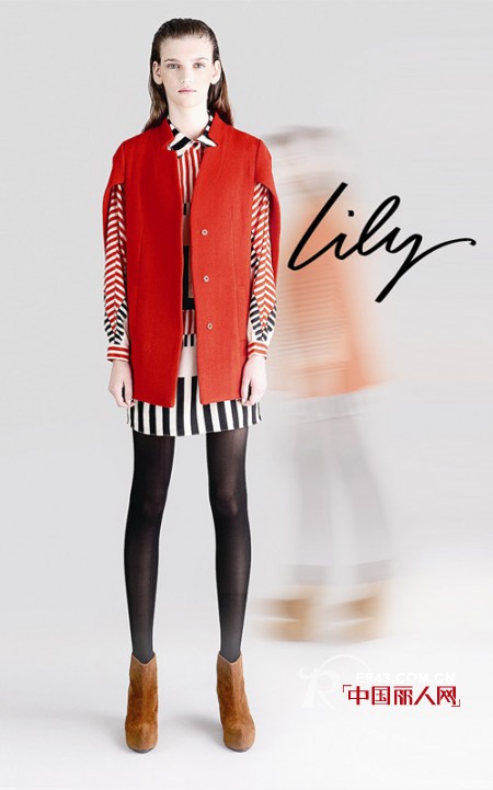 LILY冬装上新 演绎全新都会OL风尚