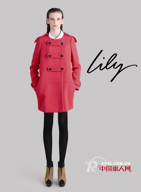 LILY冬装上新 演绎全新都会OL风尚