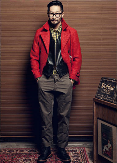 韩国的时装品牌DIAFVINE发布2012秋季“Gut Feeling”系列