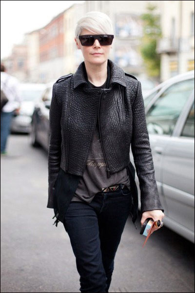 沉稳的冷色调教你做秋冬时尚达人