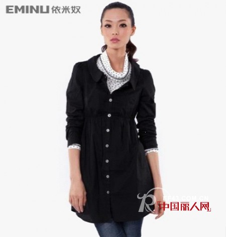 依米奴:衬衫是秋天扮靓显潮的不二单品