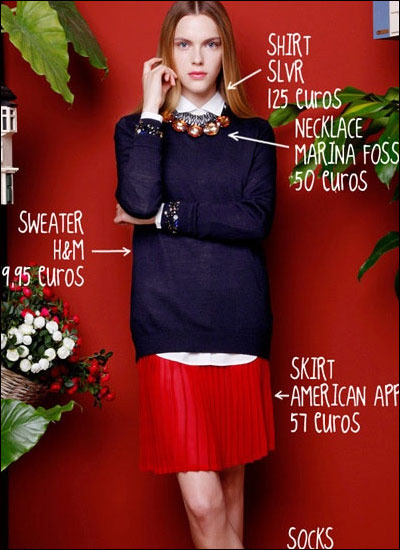 优雅而有复古风情的混搭风 闪耀街头