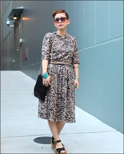 新加坡的潮人街拍  时尚中的小个性