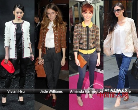 斜纹软泥外套  在时尚舞台长青不倒