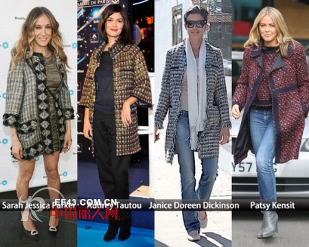 斜纹软泥外套  在时尚舞台长青不倒