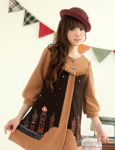 御寒秋装外套  混搭风格穿出女王范儿