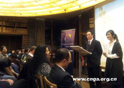 高德康受邀参访牛津大学并发表演讲