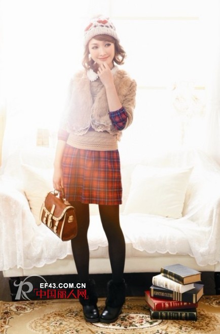 “依我之见”日系混搭新主张 清甜出街吸睛NO.1