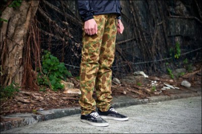 Naked & Famous打造最新的迷彩丹宁裤款