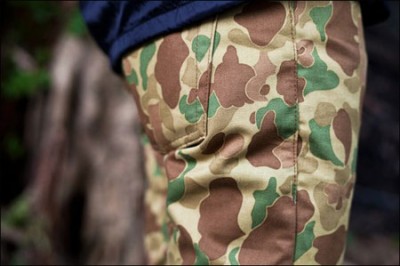 Naked & Famous打造最新的迷彩丹宁裤款