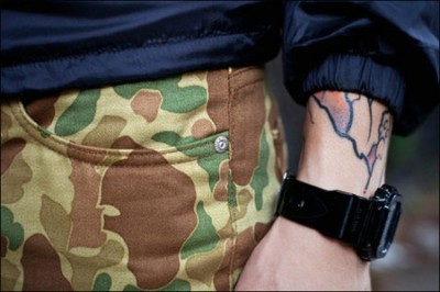 Naked & Famous打造最新的迷彩丹宁裤款