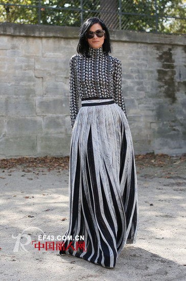 各地时尚潮人的帅气秋冬搭配 拒绝可爱风