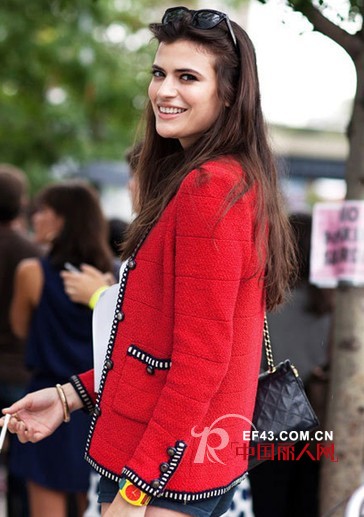 黄金比例来穿衣 短外套显高搭配