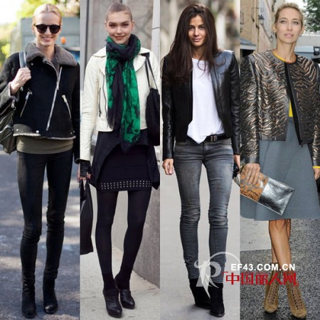 黄金比例来穿衣 短外套显高搭配