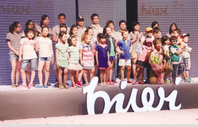 海崴童装品牌2013年春夏新品发布会圆满落幕