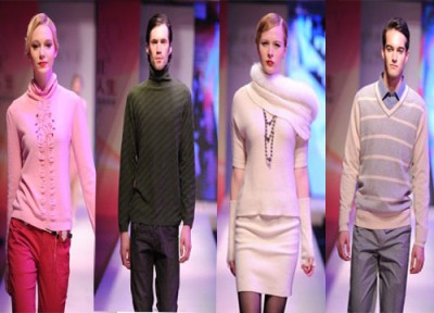 “菲洛索菲”成功进驻北京 举办2013羊绒新品的发布会