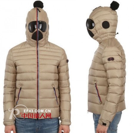 谷歌推出天价羽绒服  似木乃伊带了黑墨镜