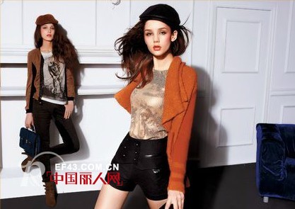 E—XUN2012秋冬上新 混搭主张尽显魅力