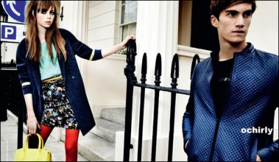 ochirly 2012冬季新品:演绎伦敦现代与经典