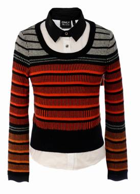 ONLY 女装2012冬日温暖指南  缤纷针织衫