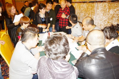 万纯全国巡回招商会在山东济南黄河大酒店隆重举行