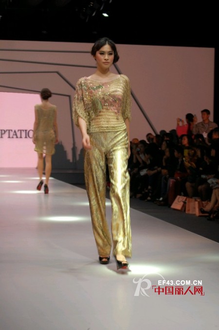 夏娃的诱惑2013春夏“The lady in Paris巴黎丽人”专场秀