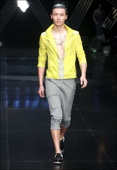 中国国际时装周:左岸•洪金山男装发布会