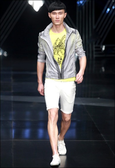 中国国际时装周:左岸•洪金山男装发布会